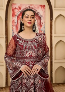2025 New Designer Unstitched Formal Party <b>Dress</b> for Women Top Selling Regular Length Salwar Kameez Indian & Pakistani Clothing - Product Image 6