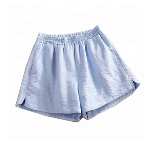 Shorts de sport décontractés neufs pour femmes, vente en gros, shorts de course personnalisés en coton molletonné pour femmes - Product Image 4