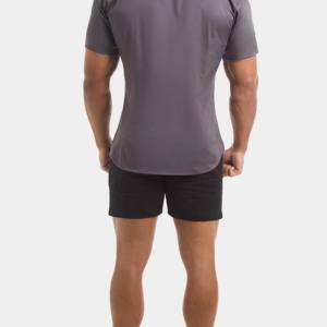 LOW quantité minimale de commande Short Chino décontracté en coton polaire respirant solide pour hommes avec poches latérales Taille élastique Été - Product Image 4
