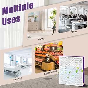 แผ่นกรองอากาศแบบใช้แล้วทิ้ง SUIXINEYI ขนาด 20 x 20 x 1 นิ้ว MERV 13 สำหรับระบบ HVAC รูปทรงสี่เหลี่ยมผืนผ้า ดักจับฝุ่นละอองขนาดเล็ก ขนสัตว์เลี้ยง และสารก่อภูมิแพ้จากควัน - Product Image 1