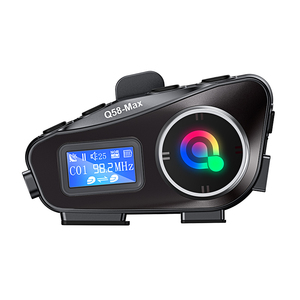 <span class=keywords><strong>Nuevos</strong></span> Auriculares Inalámbricos Q58MAX con Resistencia al Agua IPX6, Auriculares para Casco con Pantalla LCD - Product Image 1