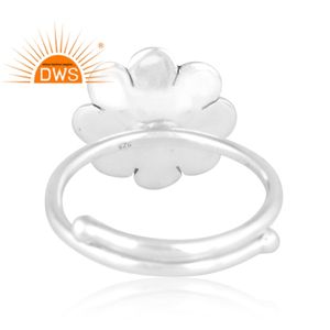 Nueva llegada fina plata esterlina Natural ópalo etíope piedra preciosa anillo apilable fabricante de joyería personalizada - Product Image 4