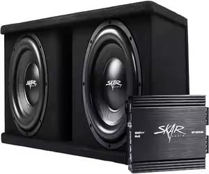 Livraison gratuite, authentique et original, système audio SDR-2X12D4, double caisson de basses 12 pouces, 2400 watts, avec amplificateurs - Product Image 6