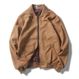 Autumn Winter <b>Men's</b> Premium Quality 100% Polyester Windbreaker <b>Jacket</b> Custom Outdoor Slim Fit Classic Vintage Style Stand Collar - Product Image 4