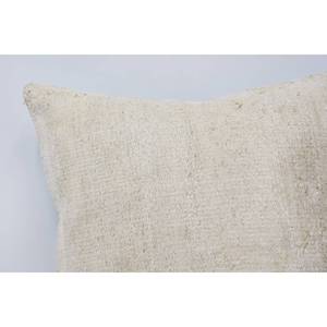 Beige 18x18 Inch Ikat Wool Patchwork <b>Pillow</b> Rustic Design Woven Technique Portable Vintage <b>Square</b> Rectangle Shape for Home Use - Product Image 2