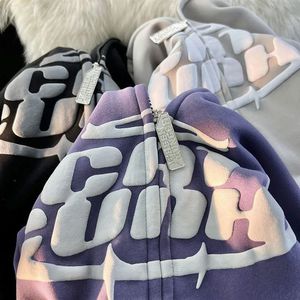 Vêtements d'hiver pour hommes, sweats à capuche décontractés de couleur unie, sweats à capuche décontractés, sweats à capuche Slim Fit pour hommes - Product Image 6
