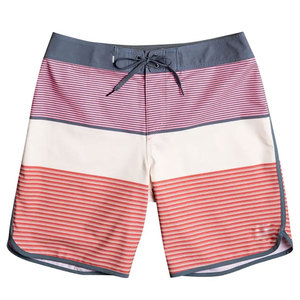 Shorts de bain pour hommes, design à trois panneaux, séchage rapide, résistant au chlore, imperméable, toile, élasthanne/polyester, motif imprimé, cordon de serrage - Product Image 1