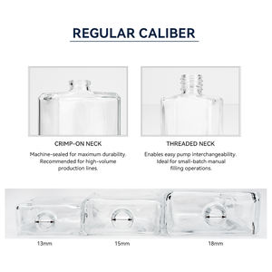 Flacon de parfum carré de luxe en soie de qualité supérieure de 50 ml avec boîte en bois pour marque de parfum haut de gamme - Product Image 5