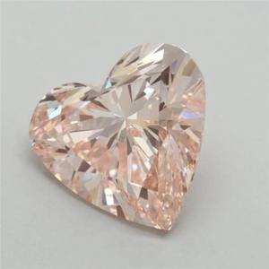 Diamant de laboratoire de qualité supérieure, 1,00 carat, forme cœur, rose fantaisie, VS1, certifié IGI, diamant en vrac, bague de fiançailles, prix d'usine - Product Image 6