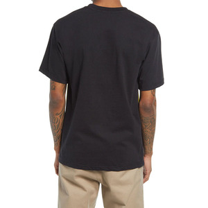 Camiseta 100% algodón para hombre, corte holgado, estampada, al por mayor, color liso, camiseta de verano de manga corta para hombre, de algodón y poliéster - Product Image 6