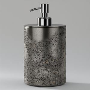 Distributeur de savon en acier inoxydable et marbre de qualité supérieure avec un design écologique pour les salles de bain modernes et luxueuses, construction durable - Product Image 4