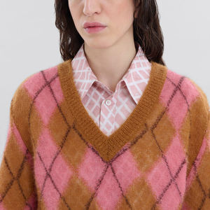 Suéter de invierno de punto de alta calidad para mujer, suéter de mohair de manga larga grueso y cálido personalizado para mujer - Product Image 5