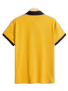 Ropa de hombre personalizada promocional Con bolsillos Polo camiseta fabrica para hombres 100% algodón camiseta hombres - Product Image 2