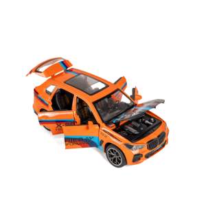 Coche de juguete Blaze MX de metal fundido a presión con luces y sonido de bocina, vehículo de fricción - Product Image 3