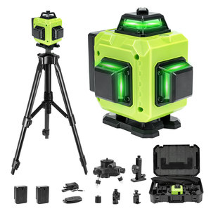 Nivel Láser <span class=keywords><strong>360</strong></span> °   Nivel Láser Recargable con Trípode Alto y Autonivelación para Construcción, Modo Plus para Transporte en Exteriores - Product Image 1