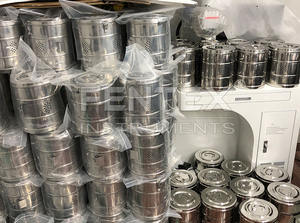 Tambor de Esterilización Quirúrgica de Acero Inoxidable, Instrumentos de Acero Inoxidable, Equipo Médico Veterinario - Product Image 3