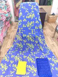 Conjunto de Lujo Maqbal Dirac con Bordado Dorado Brillante, Mangas Largas, Ecológico, de Secado Rápido, para Mujer, de Algodón y Poliéster, para Todas las Temporadas - Product Image 4