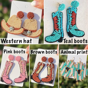 Pendientes bordados, pendientes de lujo, pendientes de cuentas para mujer, joyería de moda, diseño elegante de alta calidad para niña - Product Image 5