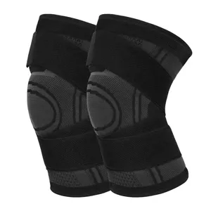Parana Sports Gym Adjustable Sports <b>Knee</b> Brace Elastic <b>Support</b> Flexible <b>Knee</b> <b>Strap</b> Wraps Weightlifting Elbow <b>Knee</b> Pads - Product Image 3