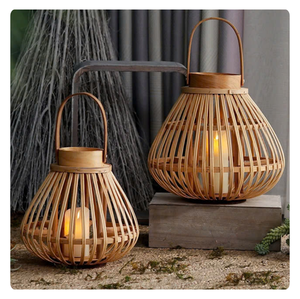 LLANTAS DE BAMBÚ CON LUCES LED-DECORACIÓN DEL HOGAR ECOLÓGICO-VENTAS CALIENTES 2025 - Product Image 4