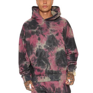 Combinaison de course pour hommes avec pull à capuche et pantalon à cordon de serrage de couleur assortie - Product Image 4