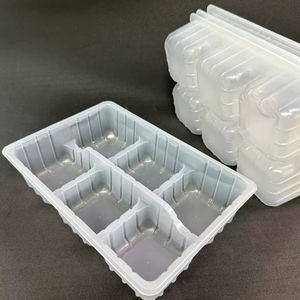 ถาดพลาสติก PET/PP/PS ที่เชี่ยวชาญในบรรจุภัณฑ์เค้กลูกอมช็อคโกแลตรับผลิตตามตัวอย่าง - Product Image 1