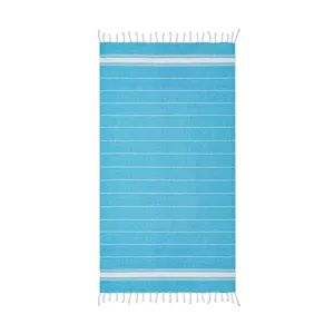 Serviettes de plage en coton personnalisées MALIBU pour le merchandising - Product Image 5
