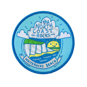 แผ่นผ้าทอพิมพ์ลายดอกไม้แบบมืออาชีพแผ่นเย็บติดรูปหัวใจดีไซน์ใหม่ล่าสุดเป็นมิตรกับสิ่งแวดล้อม - Product Image 3