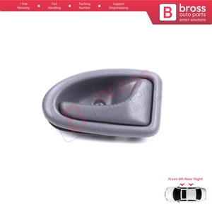 มือจับประตูด้านในขวา สีเทา แบบสายเคเบิล สำหรับ Clio 2 Scenic Megane 1 Trafic Master 2 Mascott Logan 1 Movano Vivaro A Inters รุ่น BDP103 - Product Image 2