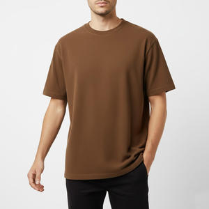 Camiseta estampada Ropa informal Suave 100% algodón Tela Cómoda de manga corta Camiseta transpirable para entrenamiento al aire libre y uso diario - Product Image 6