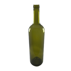 Bouteille en verre durable de forme plate vert olive de 20ml finition mate givrée avec bouchon à vis pour diffuseur de vin et boissons - Product Image 6