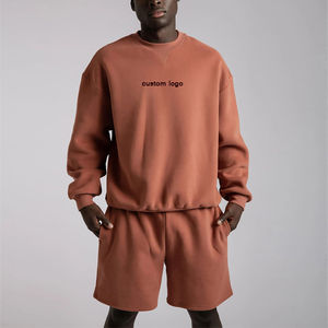 ชุดกางเกงขาสั้นสำหรับผู้ชายชุดวอร์มสำหรับนักขี่จักรยานและเสื้อยืดคอกลมสำหรับใส่วิ่ง - Product Image 2