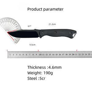 Cuchillo de Caza de Bolsillo de Acero de Damasco de Alta Calidad, OEM/ODM, Alta Dureza, Portátil, Multifuncional, para Aventuras al Aire Libre - Product Image 4