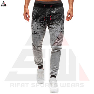 Hot Sale New Fashion Men's Canvas Breathable Casual Sublimation <b>Trouser</b> <b>Elastic</b> <b>Waist</b> Stone Washed <b>High</b> Quality Wholesale - Product Image 2