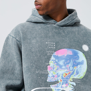 เสื้อฮู้ดสวมหัวผ้าฝ้าย100% โอเวอร์ไซส์สำหรับผู้ชายผ้าหนาเนื้อหนาพิมพ์โลโก้ได้ตามต้องการสำหรับฤดูหนาว - Product Image 3