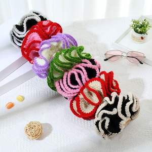 Coleteros de Ganchillo Hechos a Mano, Coloridos y con Volantes, Elásticos y Versátiles para Uso Diario y Atuendos Informales - Venta al Por Mayor - Product Image 2