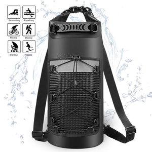 Custom logo <b>PVC</b> Outdoor Water Sports Mesh Bag Dry Bag Water Proof Backpack Camping Drybag - Product Image 4