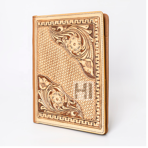 Pochette vintage en cuir de vachette avec dragonne pour femme - Product Image 4