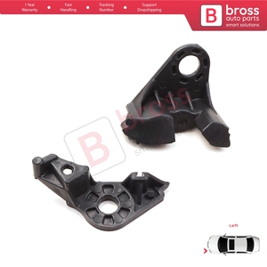 Support de fixation de phare BHL6, kit de réparation avec languettes, côté gauche, pour C4 MK1 LC Coupé MK1 THE 2004-2010 621283 - Product Image 2