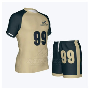 Uniforme de volley-ball en polyester avec impression de logo personnalisé de haute qualité ensembles de vêtements de sport en plein air - Product Image 2
