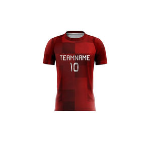 Soccer Uniform Breathable Fabric Printed Team Name Number Sublimation Printing Football Jerseys <b>for</b> <b>Club</b> Team Training Uniforms - Product Image 3