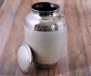 Handcrafted Urn for Human Ashes | Premium <b>Memorial</b> Keepsake | Premium Adult brass Urn Box - Product Image 6