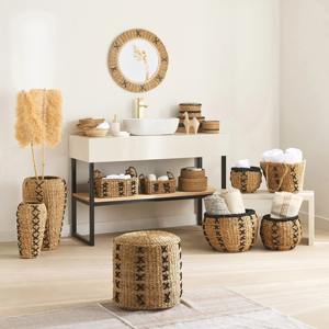 Vase conique en jacinthe d'eau naturelle fabriqué au Vietnam matériau écologique pour la décoration de la maison et la décoration de la vaisselle en gros - Product Image 6