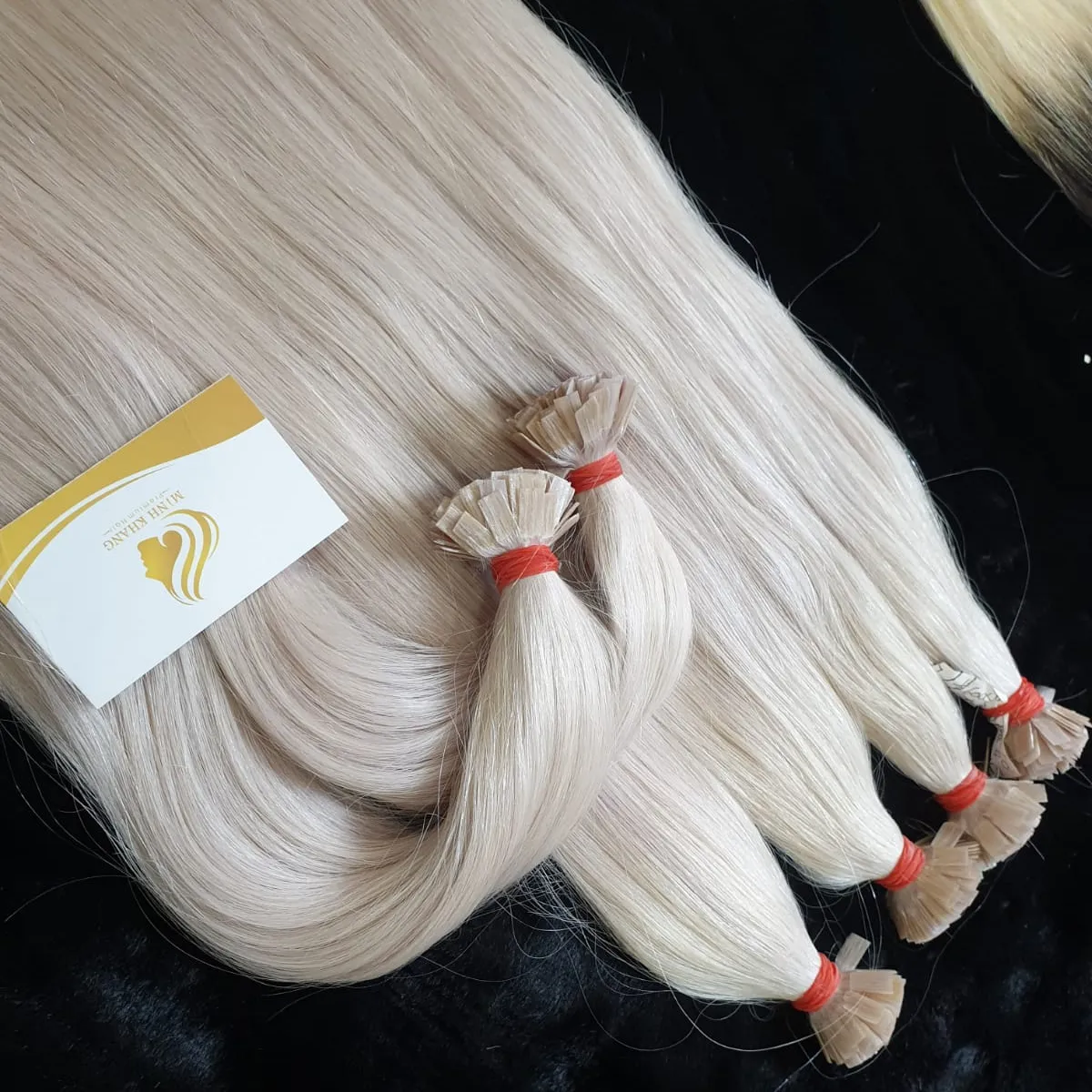 Pre-bonded Keratin Hair Extension Flat Tip Hair Extension With Best Wholesales Price from Minh Khang Hair Warehouse