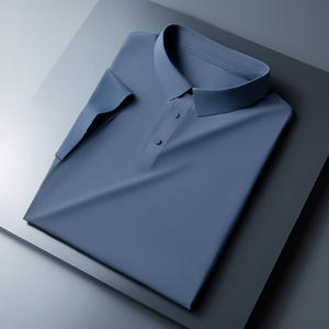 เสื้อโปโลกระดุมสองเม็ดสำหรับผู้ชายเสื้อระบายอากาศได้สำหรับฤดูร้อน - Product Image 4