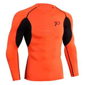 Pakistan Manufacturer Latest Design <b>Compression</b> <b>Shirts</b> Spandex Polyester <b>Men</b> <b>Compression</b> <b>Shirts</b> - Product Image 3