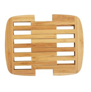 Square <b>Wooden</b> Hot Pad <b>Trivet</b> Kitchen Accessories <b>Wooden</b> Heat Resistant Mat Pot Holder <b>Trivets</b> Wholesale Supplier - Product Image 2