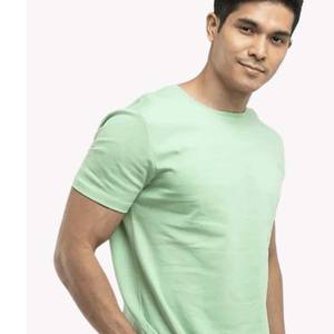 Vente chaude personnalisé confortable sur mesure grande taille vêtements de rue tissu de coton lourd transfert de chaleur hommes t-shirts - Product Image 3