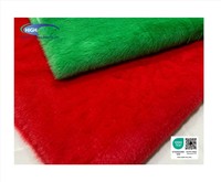 Vonnel Acryl Kaninchen Kunstfell Stoff K10/13mm Einseitig Nerz-Kunstfell Direkt Gefärbt für Kleidung Spielzeug