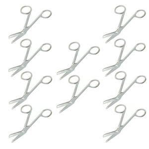 10 ciseaux à bandage Lister 4.5 "Instruments médicaux chirurgicaux en acier inoxydable - Product Image 3
